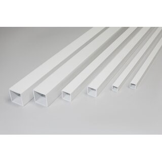 TC00020-DIV-VIERKANT PVC  - Vierkantrohr - Wei - Abm....
