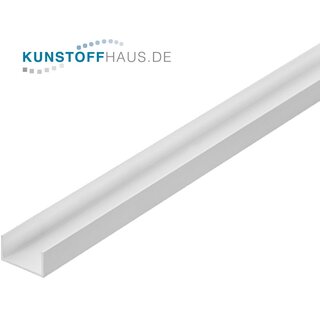 0010-RI45020-0210-0100 PVC U-Profil - 10 x 21 x 10 x 1 mm...