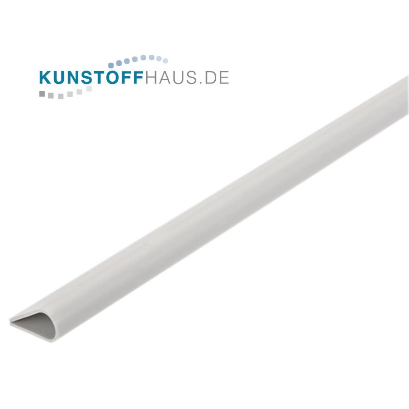 RI45020-0150-0085 PVC Rahmenprofil - 15 x 8,5 mm - Weiß