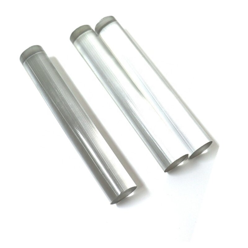 PMMA-XT-tube (transparent), 90x80x2000 mm tube, acrylic glass-xt